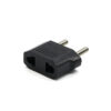 Adapter za punjac 2 rupe crni