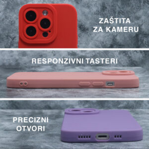 Alternative view of Futrola Silikon Pro Camera za iPhone 17 Pro Max (6.9)/iPhone 18 Pro Max (6.9) crna
