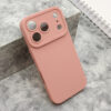 Futrola Silikon Pro Camera za iPhone 17 Pro (6.3)/iPhone 18 Pro (6.3) roze