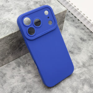 Futrola Silikon Pro Camera za iPhone 17 Pro (6.3)/iPhone 18 Pro (6.3) tamno plava
