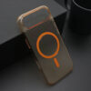 Futrola AMBER CLEAR MagSafe za iPhone AIR (6.6) narandzasta