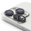 Folija za zastitu kamere RING za iPhone 15 Pro (6.1)/iPhone 15 Pro Max (6.7) ljubicasta