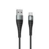 USB data kabal Comicell Superior CO-BX32 5A Type C 1m crni