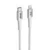 USB data kabal Superior SU-K150 pleteni 27W 3A Type-C na Lightning 1m beli