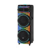 Zvucnik bluetooth NDR-2260 100W 2*12 inca sa dva mikrofona crni
